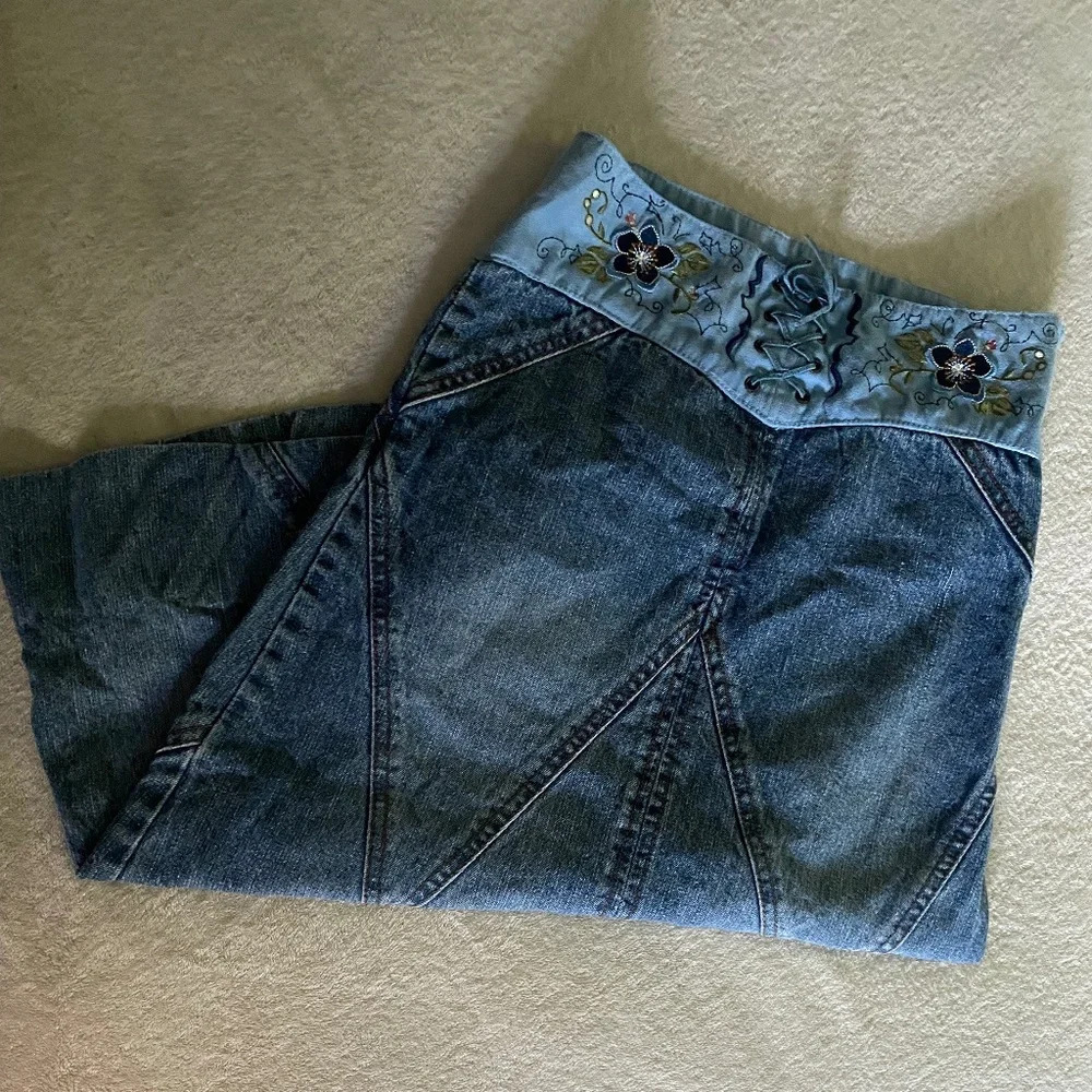 Denim vintage skirt